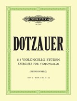 113 Violoncello-Etüden - Heft 2: Nr. 35 - 62 - Justus Johann Friedrich Dotzauer - 9790014042615