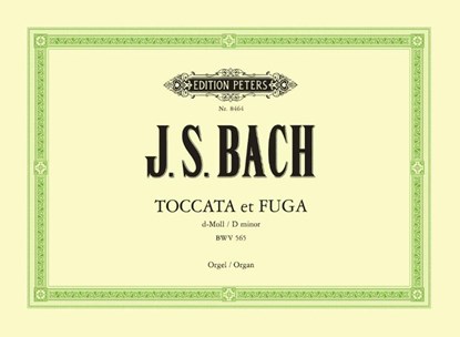 Toccata und Fuge d-Moll BWV 565, Johann Sebastian Bach - Gebonden - 9790014066956