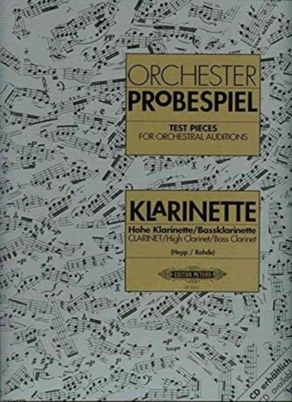 Test Pieces for Orchestral Auditions: Clarinet, Albert Rohde ; Heinz Hepp - Gebonden - 9790014069896