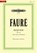 Messe de Requiem d-Moll op. 48, Gabriel Fauré - Paperback - 9790014077426