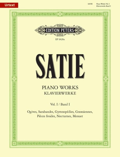 Klavierwerke, Band 1 / URTEXT, Erik Satie - Paperback - 9790014077785