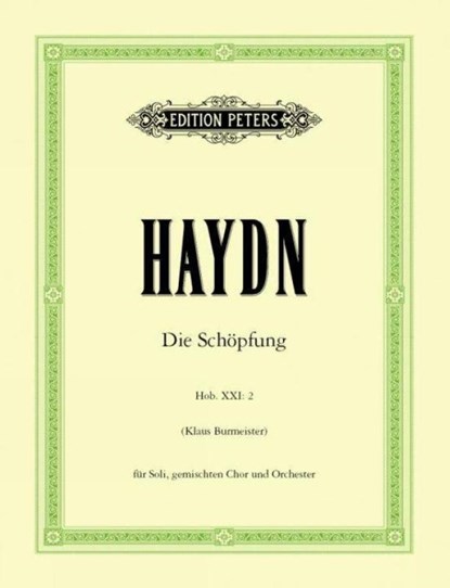 Die Schöpfung [The Creation] Hob. XXI: 2 / URTEXT, Joseph Haydn - Paperback - 9790014106027