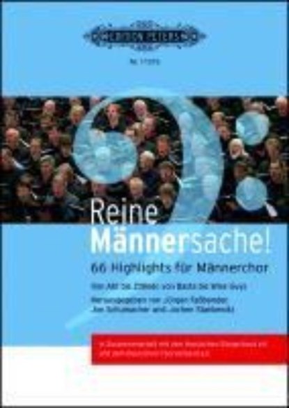 Reine Männersache!, Jürgen Faßbender ; Jan Schumacher ; Jochen Stankewitz - Paperback - 9790014112011