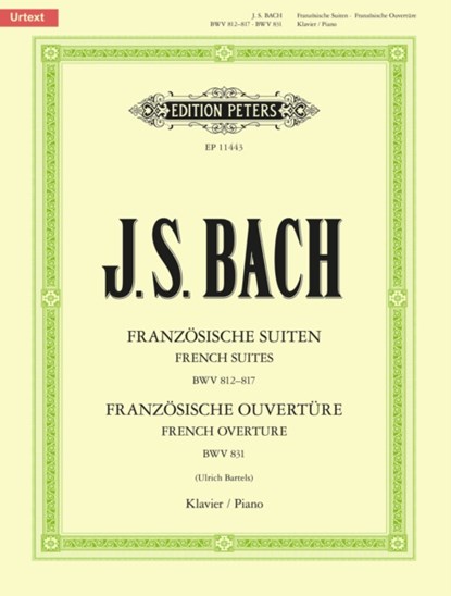 FRENCH SUITES FRENCH OVERTURE, JOHANN SEBASTI BACH - Paperback - 9790014119775