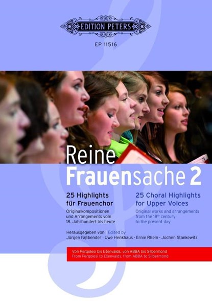 REINE FRAUENSACHE 2 CHORAL SCORE, UWE HENKHAUS - Paperback - 9790014127145