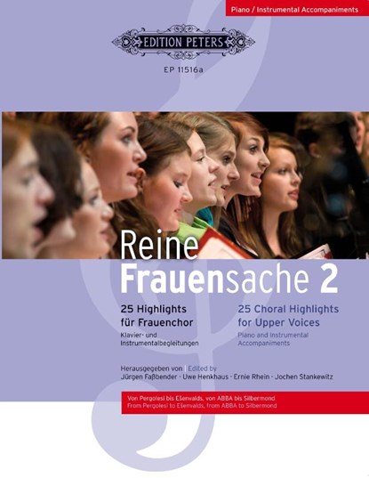 REINE FRAUENSACHE 2 CHORAL SCORE, UWE HENKHAUS - Paperback - 9790014127145