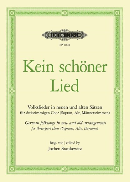 Kein schoner Lied, Jochen Stankewitz - Gebonden - 9790014135423