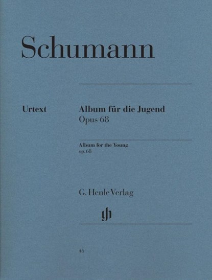 Album für die Jugend op. 68, Robert Schumann - Paperback - 9790201800455
