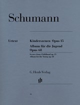 Kinderszenen Opus 15 - Album für die Jugend Opus 68 - Robert Schumann - 9790201800462