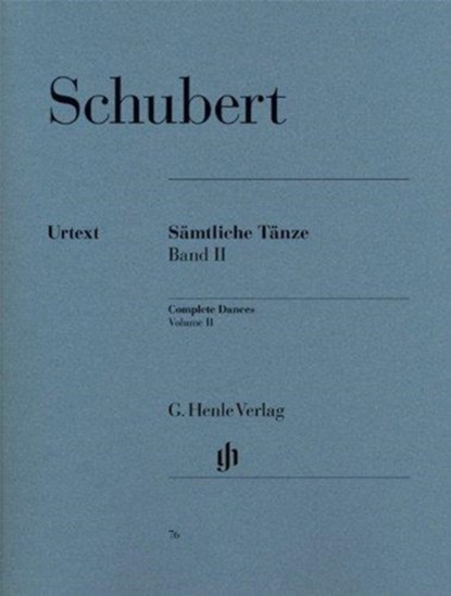 Sämtliche Tänze 2, Franz Schubert - Paperback - 9790201800769