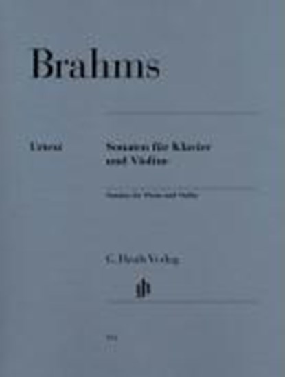 Sonaten für Klavier und Violine, BRAHMS,  Johannes - Paperback - 9790201801940