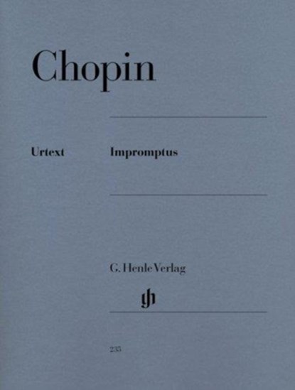 Impromptus, Frederic Chopin - Paperback - 9790201802350