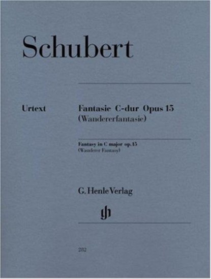 Schubert, Franz - Fantasie C-dur op. 15 D 760, Franz Schubert - Paperback - 9790201802824