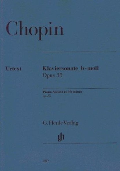 Chopin, Frédéric - Klaviersonate b-moll op. 35, Frédéric Chopin - Paperback - 9790201802893