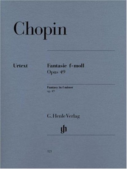 Chopin, Frédéric - Fantasie f-moll op. 49, Frédéric Chopin - Paperback - 9790201803210