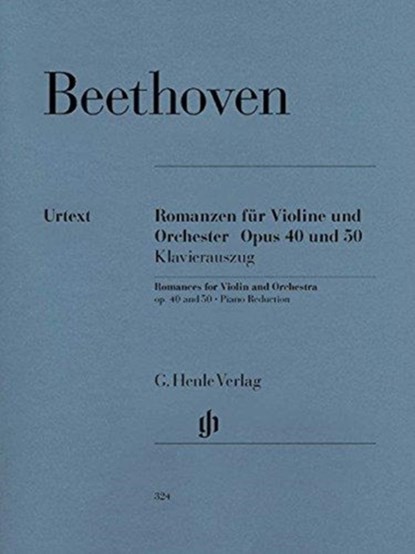 Beethoven, Ludwig van - Violinromanzen G-dur op. 40 und F-dur op. 50, Ludwig van Beethoven - Paperback - 9790201803241
