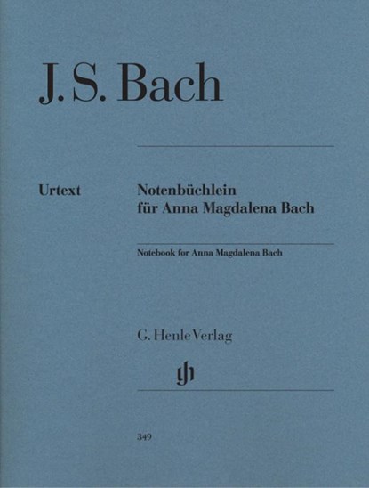 Notenbüchlein für Anna Magdalena Bach 1725, Johann Sebastian Bach - Paperback - 9790201803494