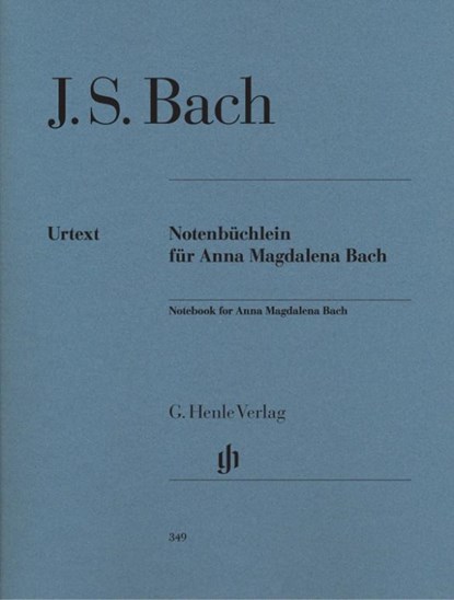 Notenbüchlein für Anna Magdalena Bach 1725, Johann Sebastian Bach - Paperback - 9790201803494