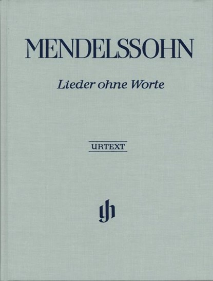 Mendelssohn Bartholdy, Felix - Klavierwerke, Band III - Lieder ohne Worte, Felix Mendelssohn Bartholdy - Gebonden - 9790201803616