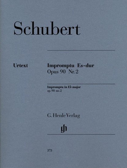 Schubert, Franz - Impromptu Es-dur op. 90 Nr. 2 D 899, Franz Schubert - Paperback - 9790201803739