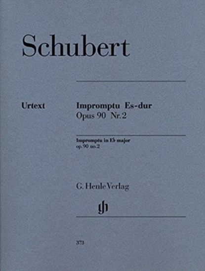 Schubert, Franz - Impromptu Es-dur op. 90 Nr. 2 D 899, Franz Schubert - Paperback - 9790201803739