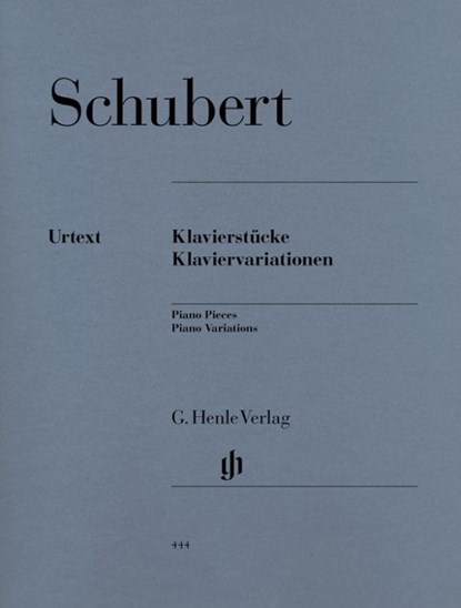Schubert, Franz - Klavierstücke - Klaviervariationen, Franz Schubert - Paperback - 9790201804446