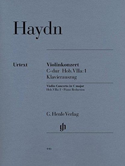 Violinkonzert C-dur Hob. VIIa:1, Joseph Haydn - Paperback - 9790201804460