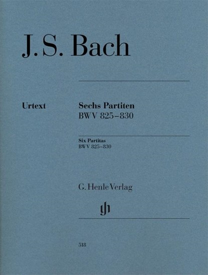 Bach, Johann Sebastian - Sechs Partiten BWV 825-830, Ullrich Scheideler - Paperback - 9790201805184
