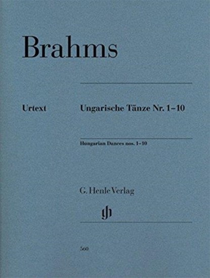 Brahms, Johannes - Ungarische Tänze Nr. 1-10, Johannes Brahms - Paperback - 9790201805603