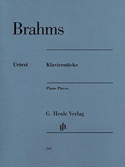 Klavierstücke, Johannes Brahms - Paperback - 9790201805641