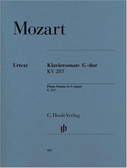 Mozart, Wolfgang Amadeus - Klaviersonate G-dur KV 283 (189h), Wolfgang Amadeus Mozart - Paperback - 9790201806013