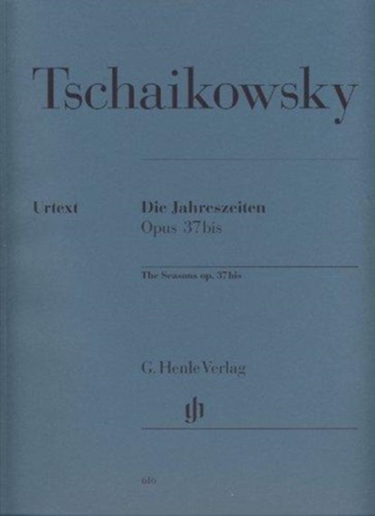 Die Jahreszeiten op. 37bis, Peter Iljitsch Tschaikowsky - Paperback - 9790201806167