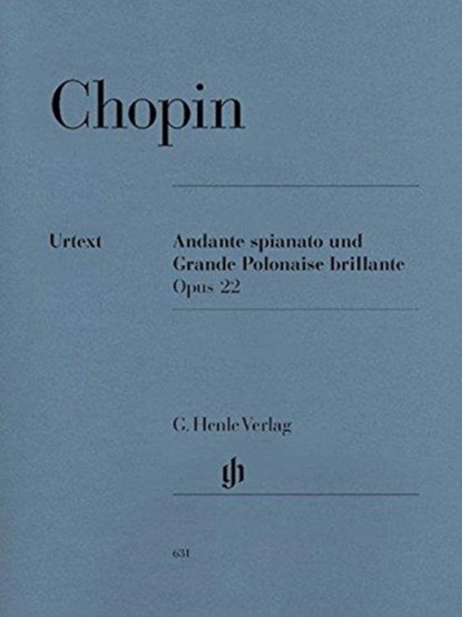 Chopin, Frédéric - Andante spianato und Grande Polonaise brillante Es-dur op. 22, Frédéric Chopin - Paperback - 9790201806310