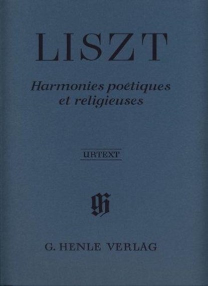 Liszt, Franz - Harmonies poétiques et religieuses, Franz Liszt - Paperback - 9790201806396
