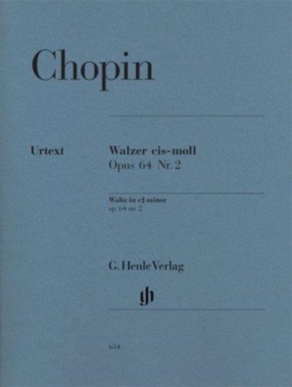Chopin, Frédéric - Walzer cis-moll op. 64 Nr. 2, Frédéric Chopin - Paperback - 9790201806549
