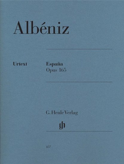 Albéniz, Isaac - España op. 165, Isaac Albéniz - Paperback - 9790201808574