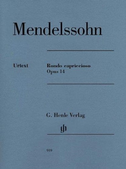 Mendelssohn Bartholdy, Felix - Rondo capriccioso op. 14, Felix Mendelssohn Bartholdy - Paperback - 9790201809199