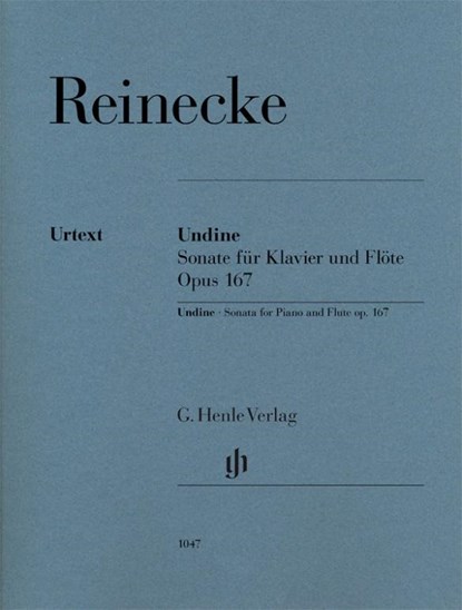 Reinecke, Carl - Undine - Flötensonate op. 167, Ernst-Günter Heinemann - Paperback - 9790201810478