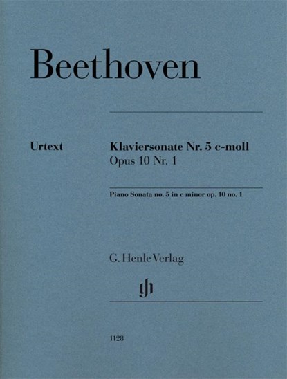 Beethoven, Ludwig van - Klaviersonate Nr. 5 c-moll op. 10 Nr. 1, Norbert Gertsch ;  Murray Perahia - Paperback - 9790201811284