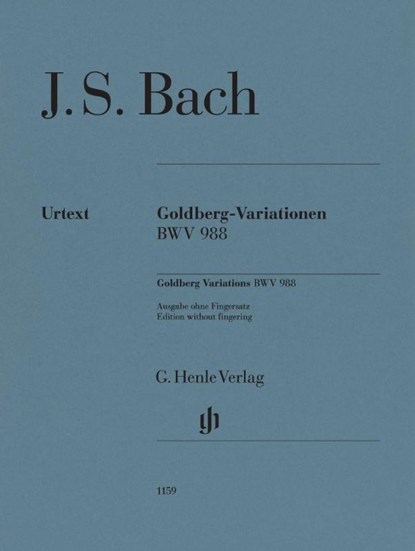 Goldberg-Variationen BWV 988, Johann Sebastian Bach - Paperback - 9790201811598