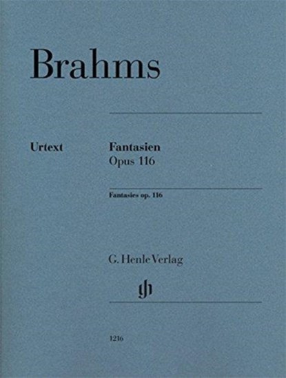 Fantasien op. 116 für Klavier zu zwei Händen. Revidierte Ausgabe von HN 120, Johannes Brahms - Paperback - 9790201812168