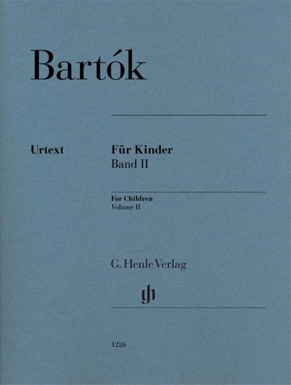 Bartók, Béla - For Children, Volume II, Béla Bartók - Paperback - 9790201812267