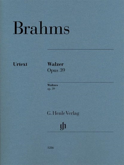 Brahms, Johannes - Waltzes op. 39, Johannes Brahms - Paperback - 9790201812861
