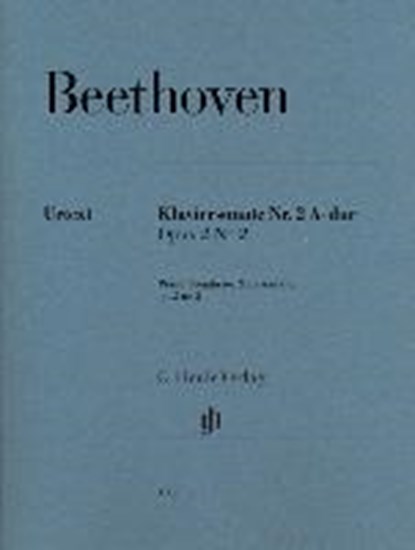 Klaviersonate Nr. 2 A-dur op. 2,2, BEETHOVEN,  Ludwig van - Paperback - 9790201813080