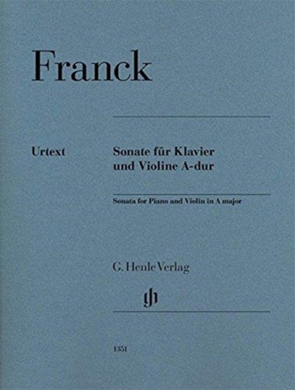Sonate für Klavier und Violine A-dur, César Franck - Paperback - 9790201813516