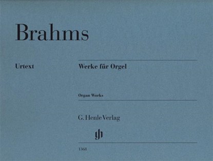 Werke für Orgel, Johannes Brahms - Paperback - 9790201813684