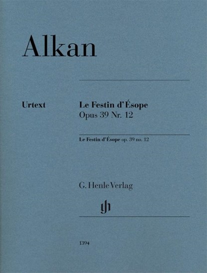 Le Festin d'Ésope op. 39,12, Norbert Gertsch - Paperback - 9790201813943