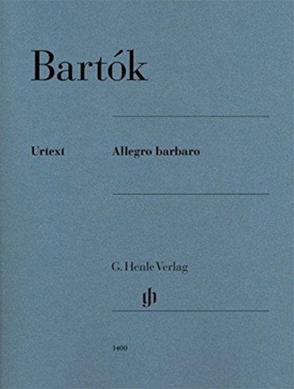 Allegro barbaro, Béla Bartók - Paperback - 9790201814001