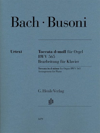 Busoni, Ferruccio - Toccata d-moll für Orgel BWV 565 (Johann Sebastian Bach), Christian Schaper ; Ullrich Scheideler - Paperback - 9790201814797