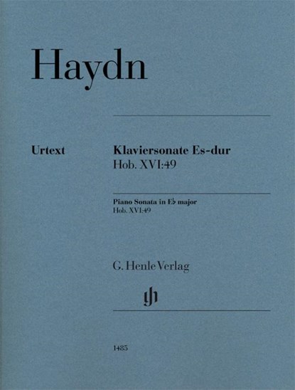 Haydn, Joseph - Klaviersonate Es-dur Hob. XVI:49, Georg Feder - Paperback - 9790201814858